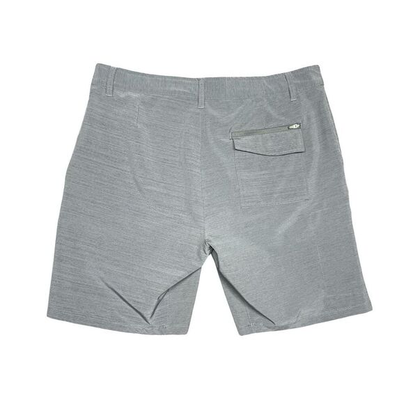 BYLT Shorts Mens XXL KINETIC 9" Performance Shorts Stretch Golf Gray - Picture 2 of 9